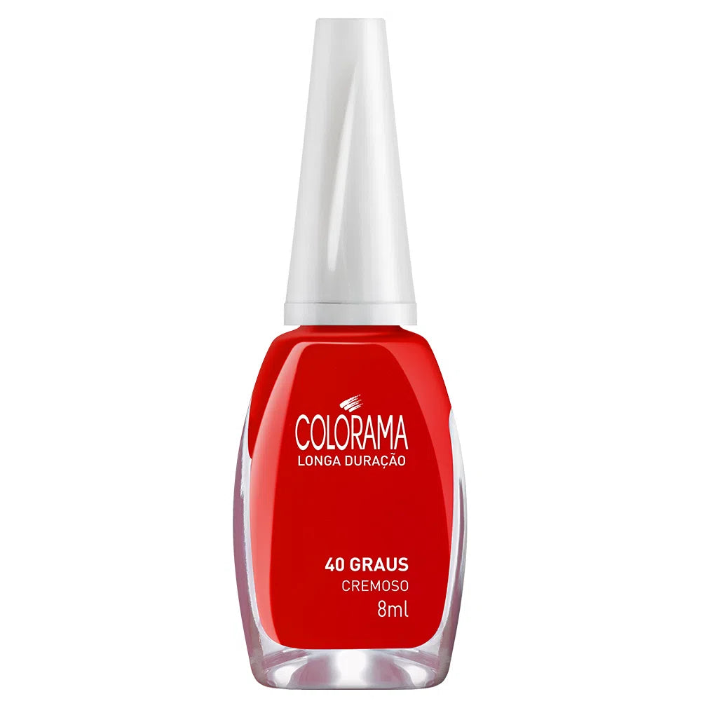 Esmalte Colorama 40 Graus Vermelho Longa Duração 8m