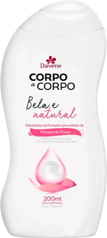 Hidratante Corpo a Corpo 200ml - Bela e Natural