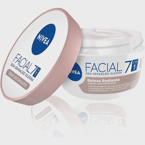 Creme Hidratante Facial Nivea Beleza Radiante 7 em 1 - 100g
