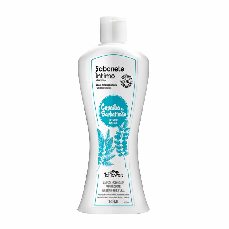 Sabonete Intimo Copaíba E Barbatimão Hot Flowers - 130Ml