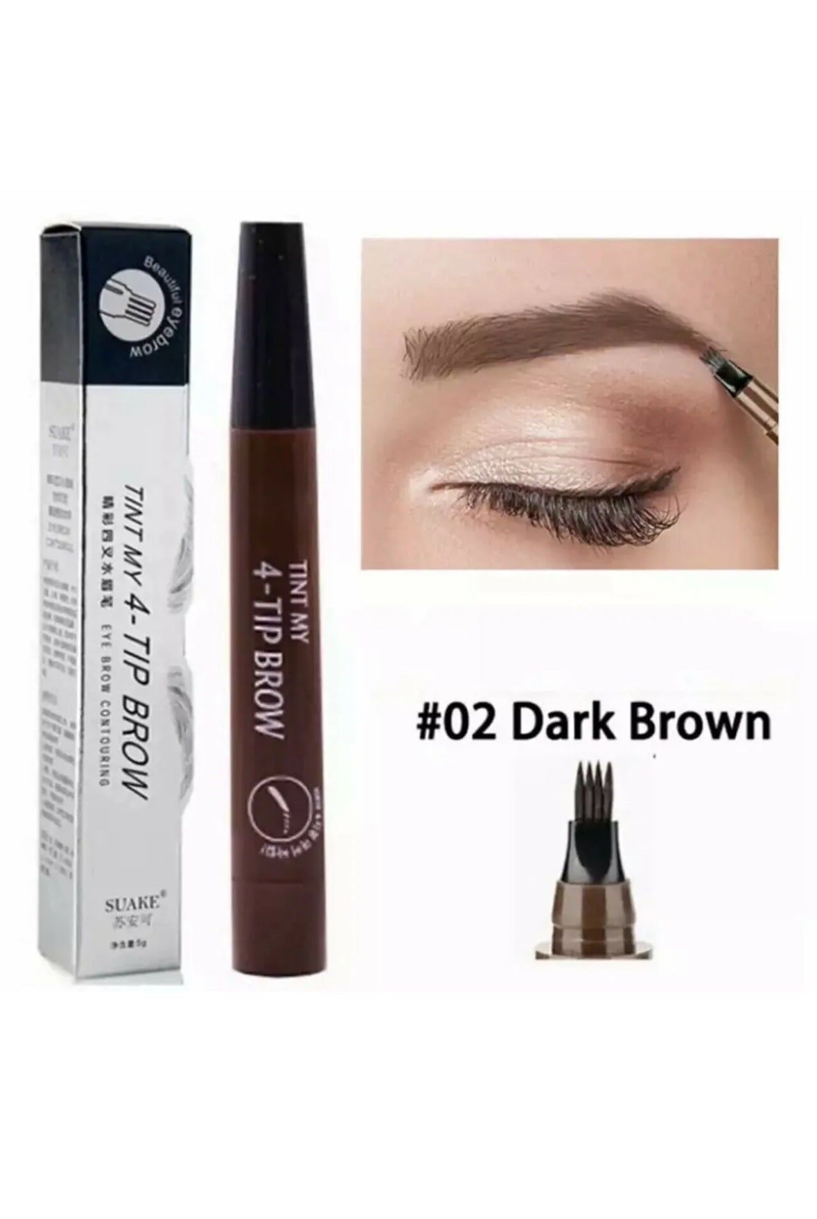 Waterproof Eyebrow Pen, a game-changer microblading.