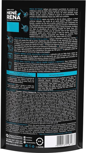 Henê Rena 180g Gel Preto Azulado