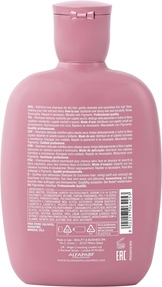 Shampoo Alfaparf Semi Di Lino Nutritive 250ml