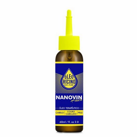 Óleo de Rícino Para Cabelo- NANOVIN A 60ML