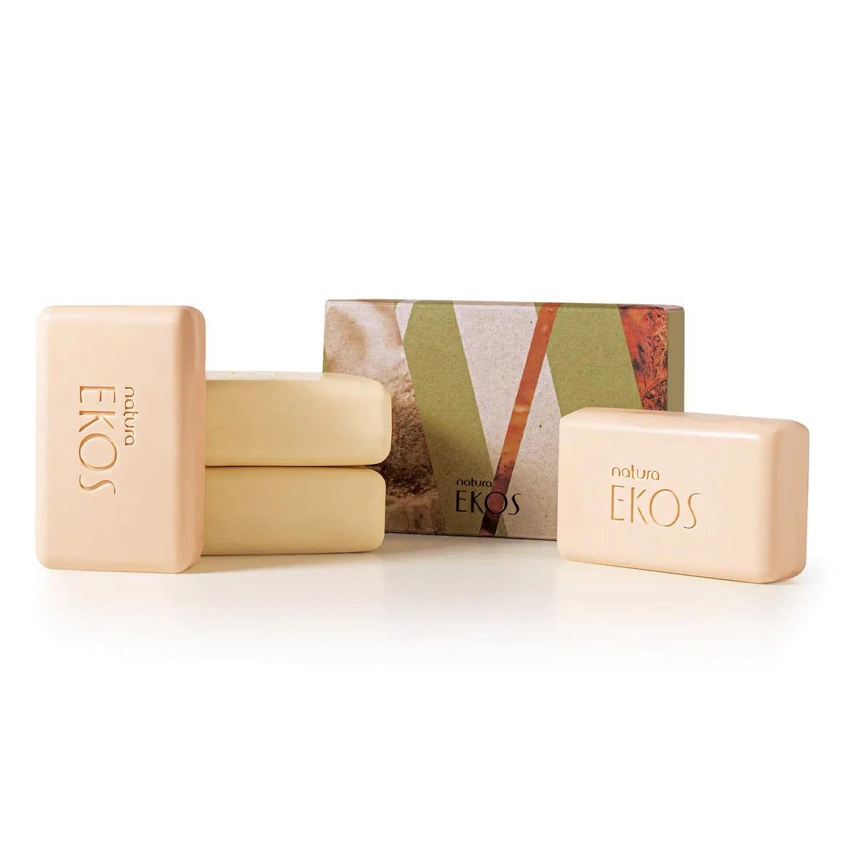 Ekos Cremoso Breu Branco & Priprioca Pure Vegetable Bar Soap 4 x 100g
