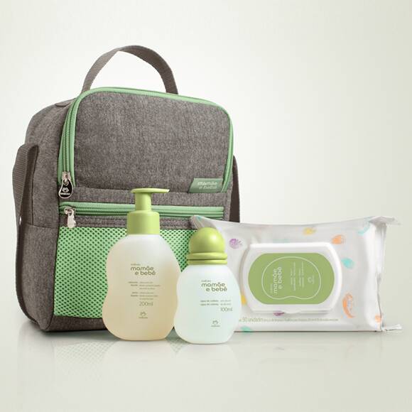 Mamãe e Bebê Gift Set with Bag - Natura