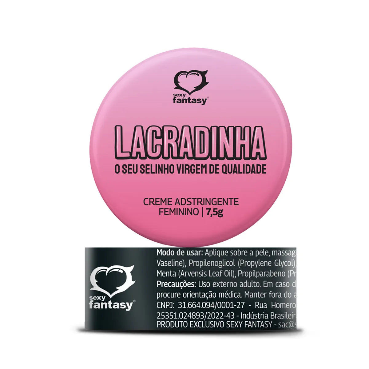 Creme Adstringente Feminino Lacradinha - 7,5g