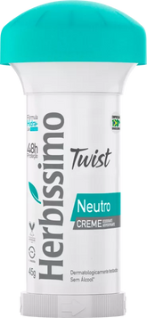 DESODORANTE HERBÍSSIMO CREME TWIST 045G NEUTRO