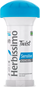 DESODORANTE HERBÍSSIMO CREME TWIST 045G SENSITIVE