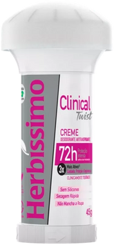 DESODORANTE HERBÍSSIMO CREME TWIST 045G CLINICAL