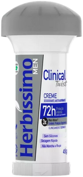 DESODORANTE HERBÍSSIMO CREME TWIST 045G CLINICAL MEN