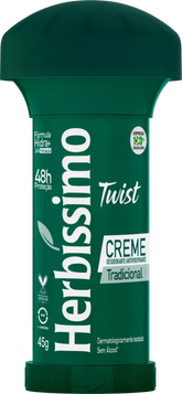 DESODORANTE HERBÍSSIMO CREME TWIST 045G TRADICIONAL
