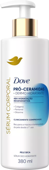 SÉRUM CORPORAL DOVE 380ML PRÓ-CERAMIDAS + DERMO HIDRATANTE