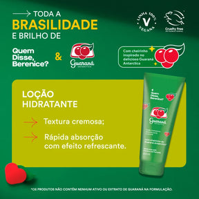 QDB E Guaraná Antarctica Moisturising Deodorant Body Lotion 200ml