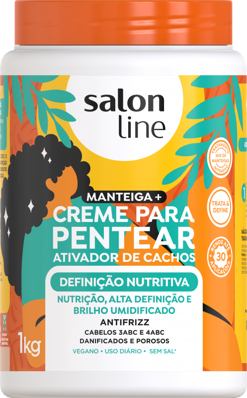 Creme Pentear Definição Nutritiva Salon Line - 1000g