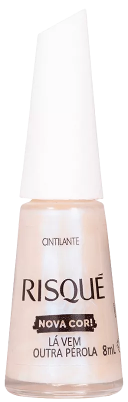 Esmalte Risque Blister Lá Vem Outra Pérola - 8ml