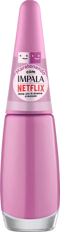 Esmalte Impala Maratonando Comercial 7,5ml Ama Um K-drama Cremoso