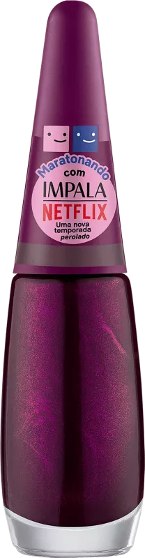 ESMALTE IMPALA MARATONANDO COMERCIAL 7,5ML UMA NOVA TEMPORADA PEROLADO