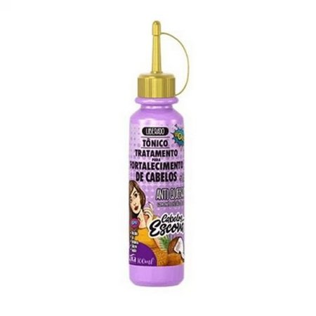 Tônico Gota Dourada Tratamento Cabelo Com Escova 100ml