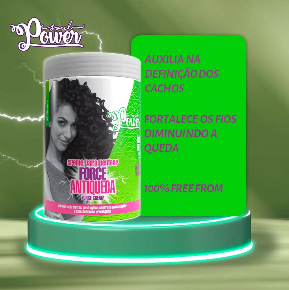 Creme De Pentear Soul Power Antiqueda Force Cream - 800ml