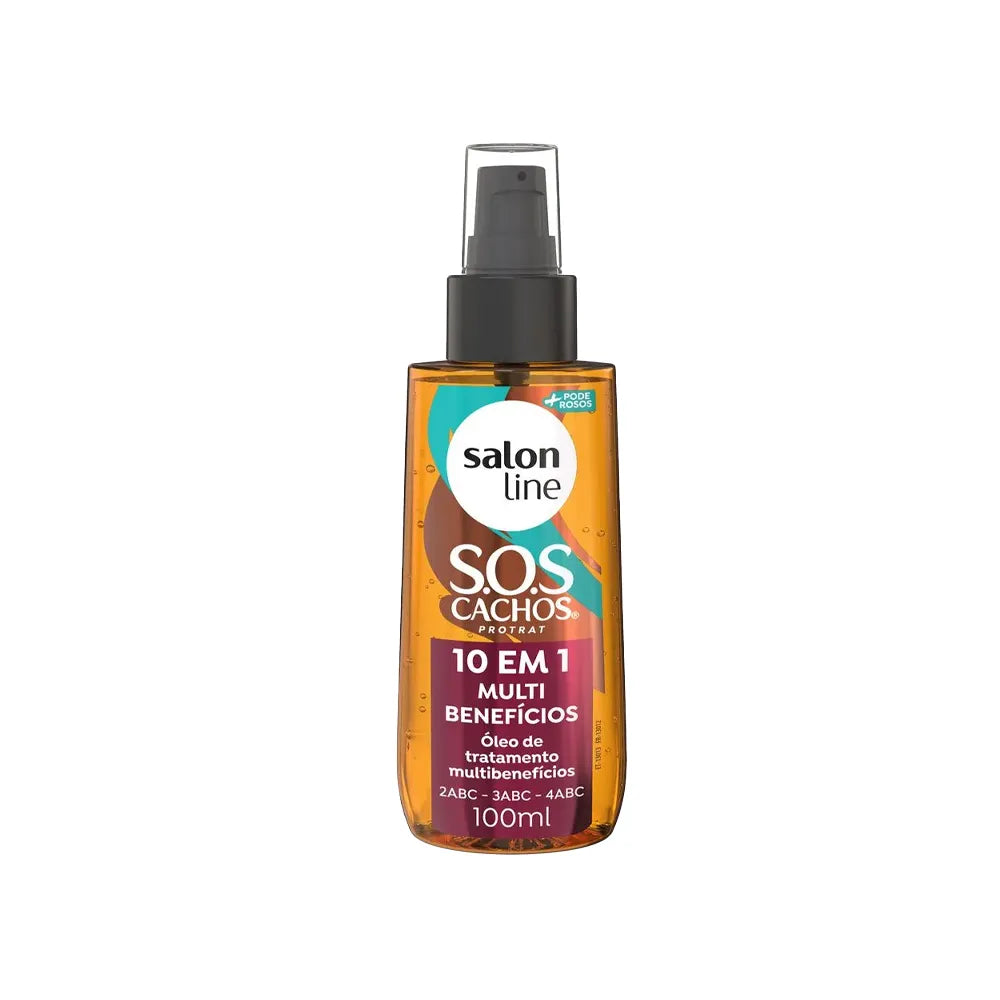 Óleo Sos Cachos 10 em 1 Multibenefícios - 100ml