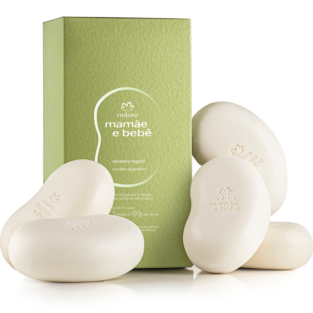 Baby Soap 5 x 90g Mamãe e Bebê - Natura