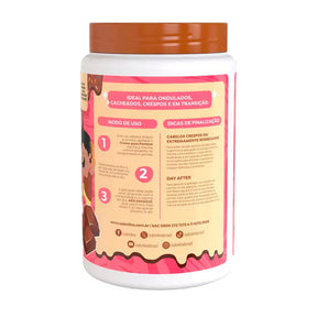 Creme para Pentear Chocolate Kids Cachinhos Nutridos - 1kg