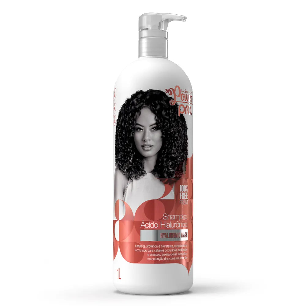 Shampo Soul Power Pro Ácido Hialurônico Whash - 1L