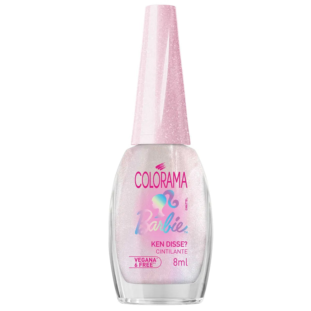 Esmalte Cintilante Colorama Barbie Ken Disse?