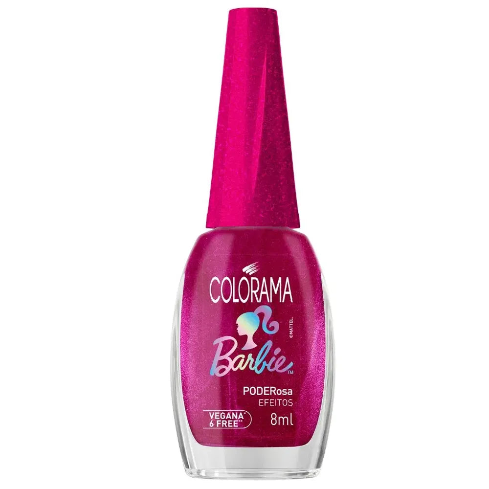 Esmalte Efeitos Colorama Barbie Poderosa