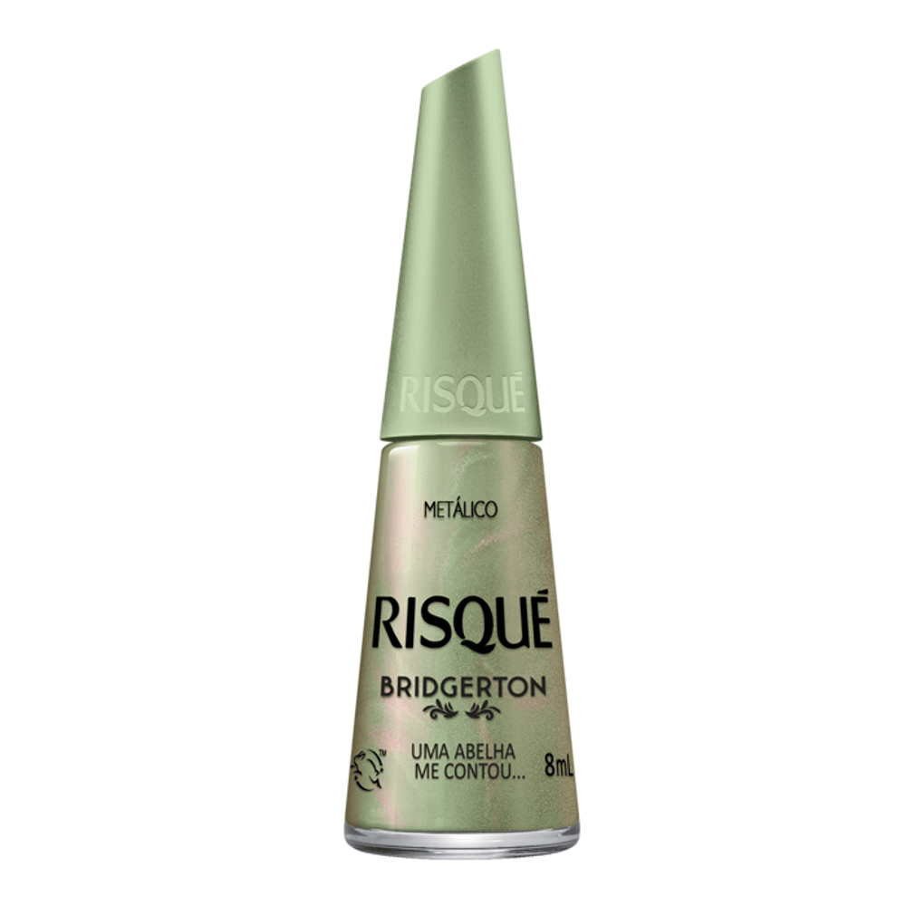 Esmalte Metálico Risqué Bridgerton Uma Abelha Me Contou - 8ml