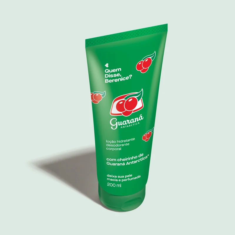QDB E Guaraná Antarctica Moisturising Deodorant Body Lotion 200ml