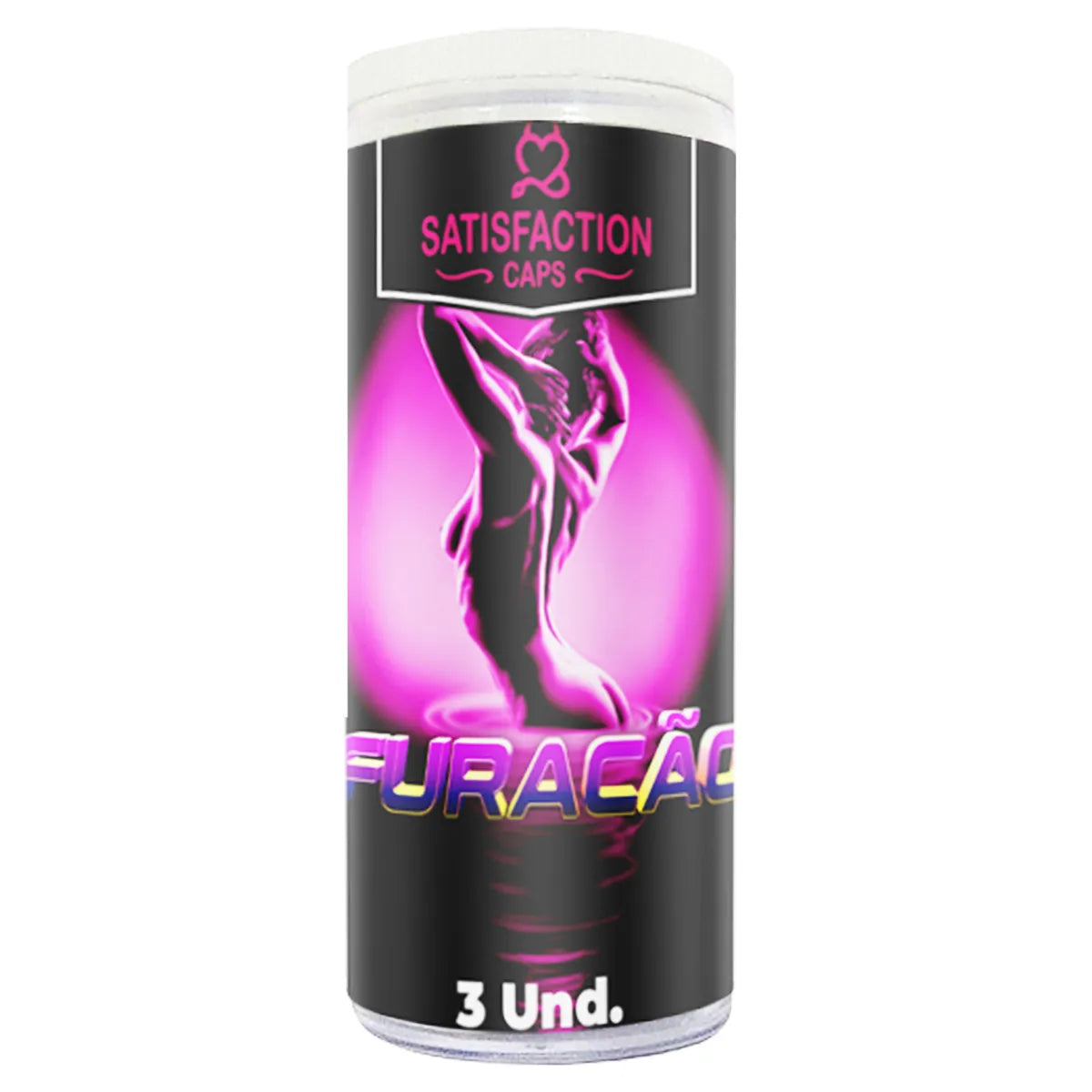 Bolinha Furacão com Óleo para Massagem Hot Satisfaction - 3un