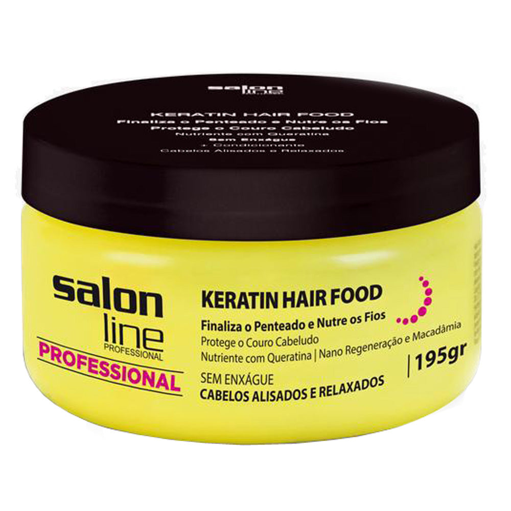 Pomada Keratin Hair Food Nutrition Salon Line - 195g