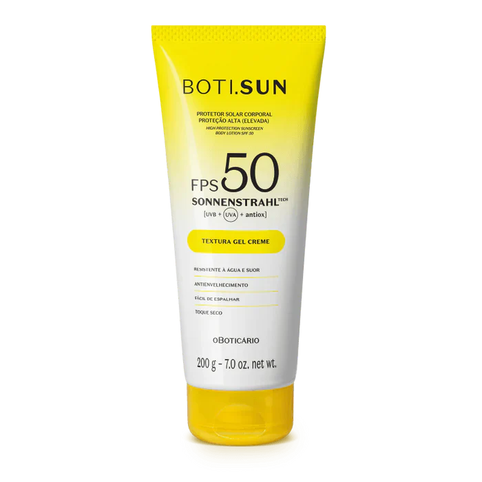 Boti. Sun Body Gel Cream Sunblock SPF50 200g