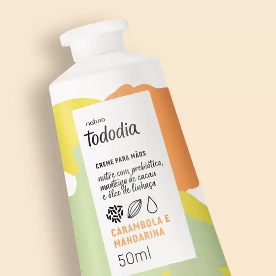 Natura Tododia Carambola and Mandarina Hands Nourishing Cream 50ml