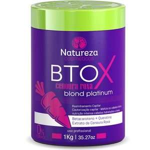 Btox Cenoura Roxa - Natureza Cosméticos