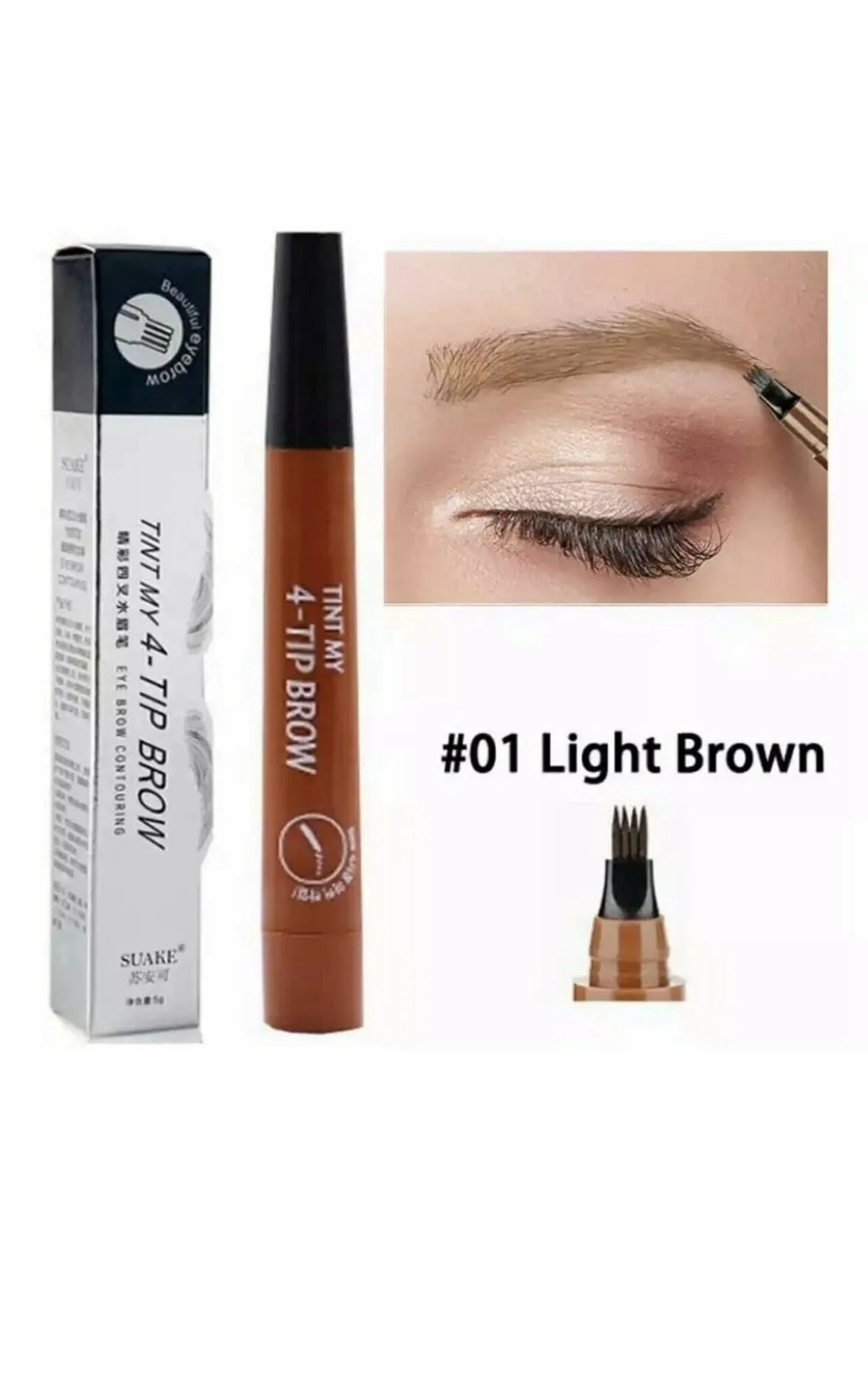Waterproof Eyebrow Pen, a game-changer microblading.
