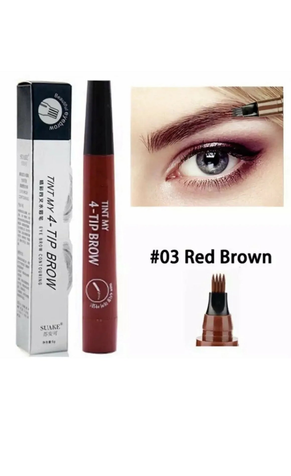Waterproof Eyebrow Pen, a game-changer microblading.