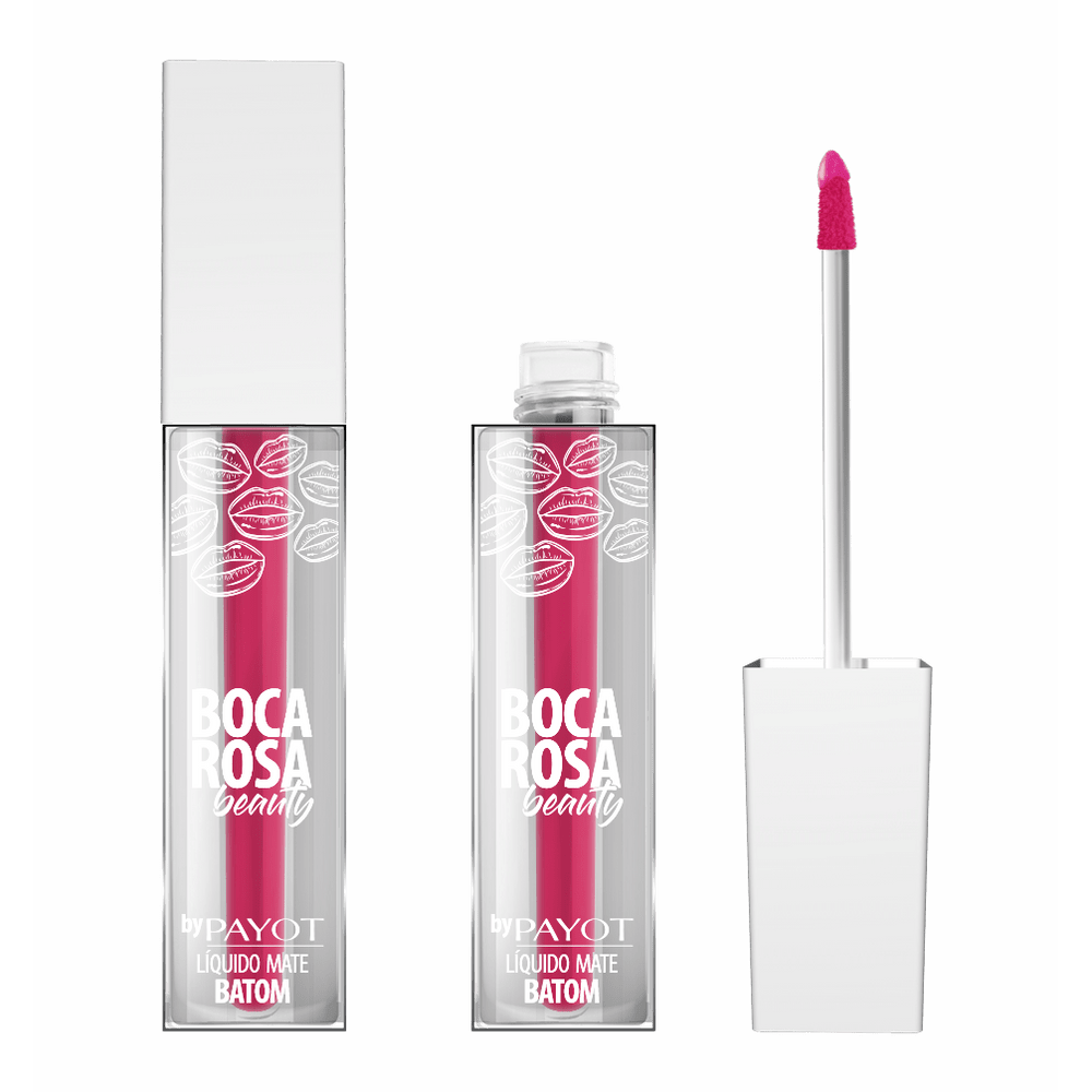 BATOM LÍQUIDO MATE BOCA ROSA #BOCAROSASHOCK