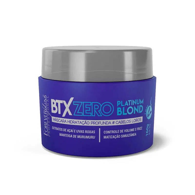 Volume Zero Mask Platinum Blond Forever Liss 160g