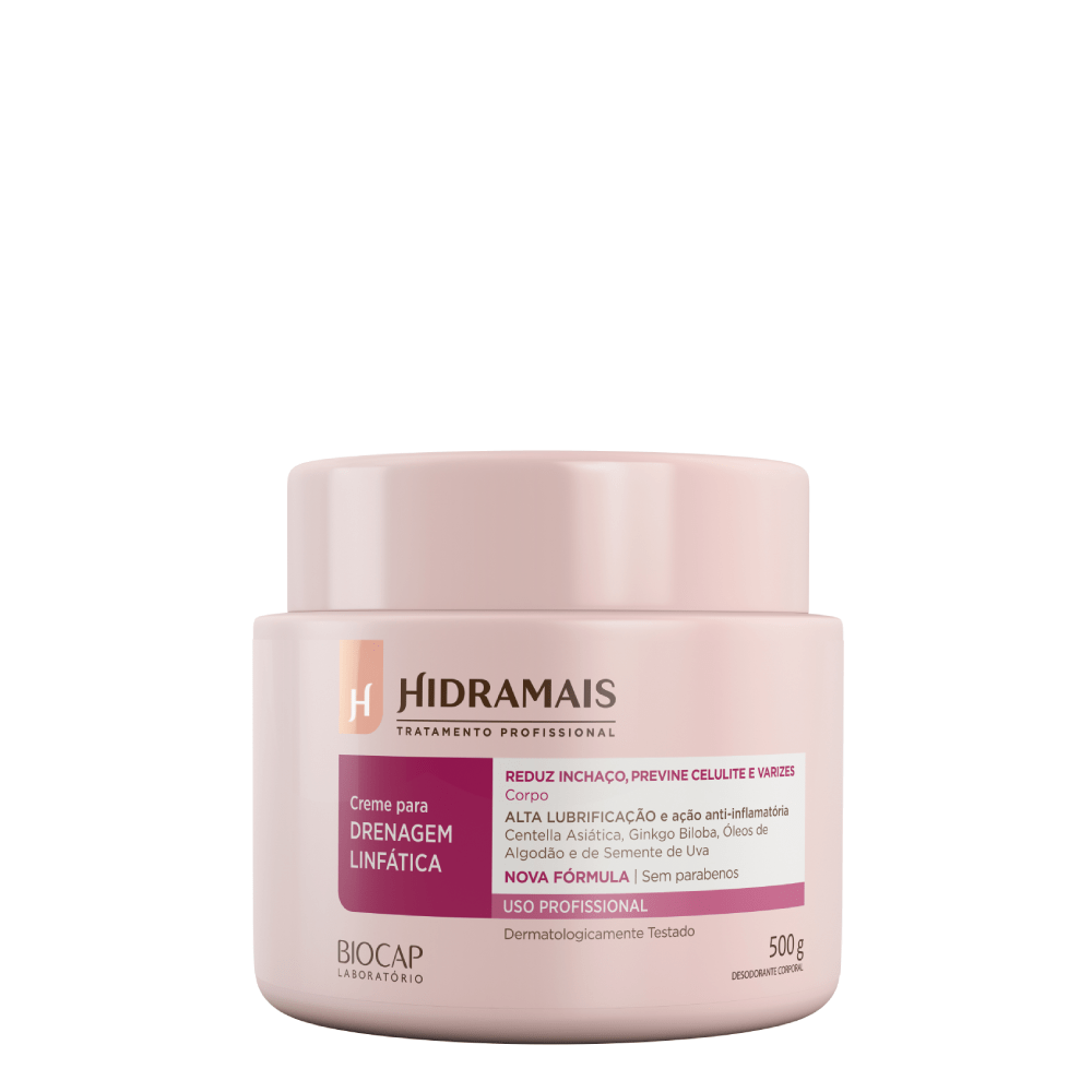 Hidramais Creme para Drenagem Linfática - 500g