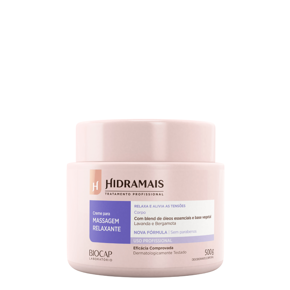 Hidramais Creme para Massagem Relaxante 500g