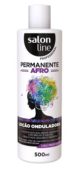 Loção Onduladora Permanente Afro Salon Line - 500ml
