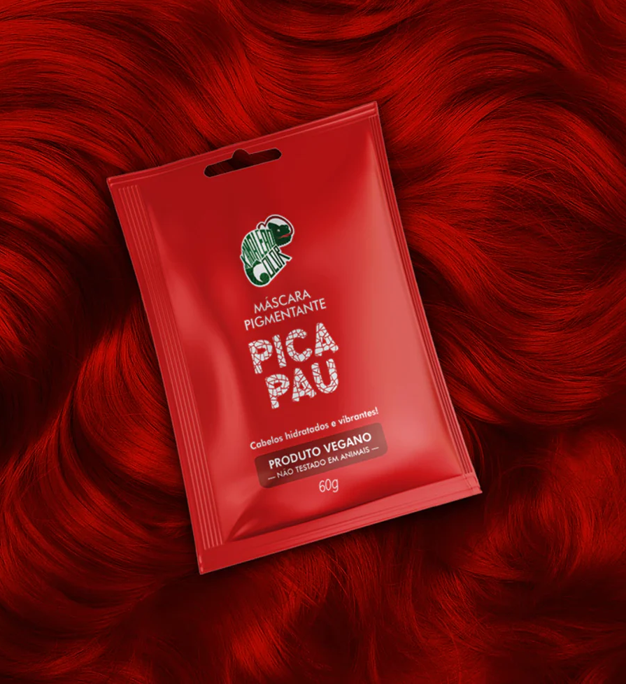 Máscara Pigmentante Pica Pau Sachê 60g