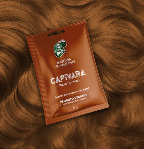 Máscara Pigmentante Capivara Sachê 60g