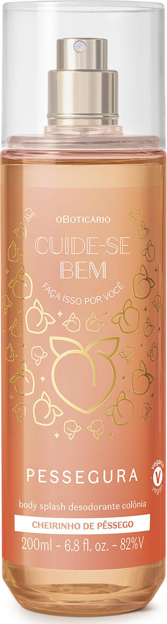 Cuide-se Bem Pessegura Body Splash Deodorant 200ml