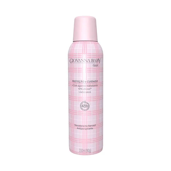 Desodorante Aerosol Giovanna Baby Classic - 150ml