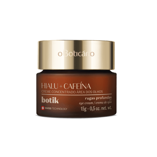 Botik Creme Concentrado para Área dos Olhos Ácido Hialurónico e Cafeína 15g