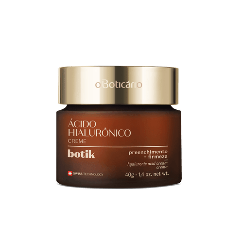 Botik Facial Cream Ácido Hialurónico Preenchimento + Firmeza 40g